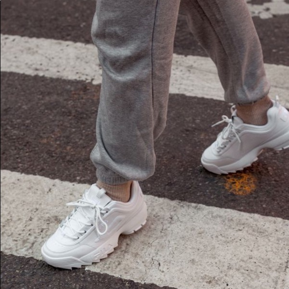 FILA ALL WHITE MONO DISRUPTOR II